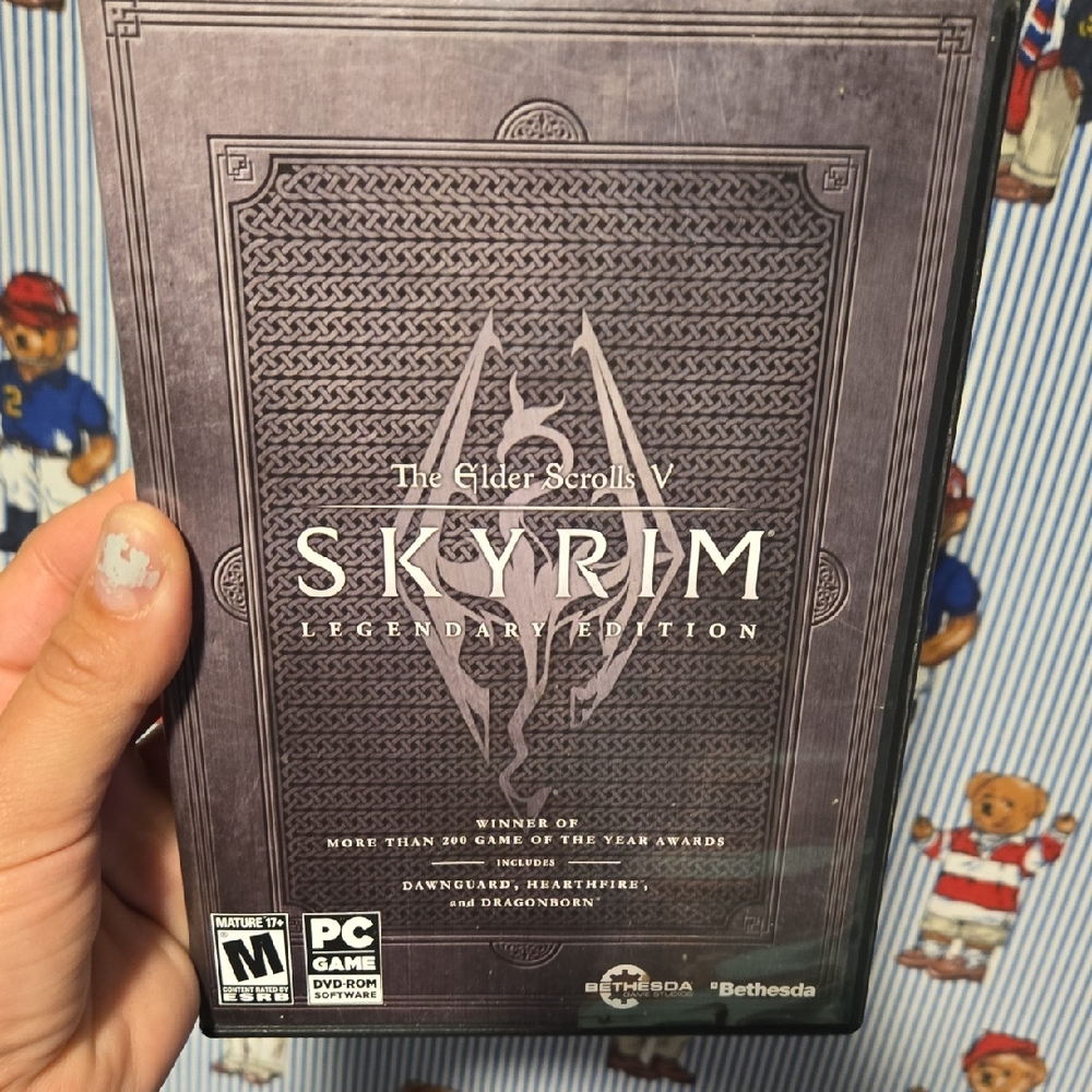 Elder Scrolls V: Skyrim: Legendary Edition Pc Game Map Included